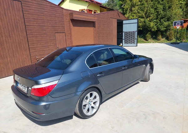 BMW Seria 5 cena 37500 przebieg: 254700, rok produkcji 2008 z Lubin małe 137